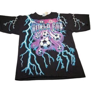 Vintage Salem Sportswear World Cup 1994 American Thunder AOP Size Large NWT Rare